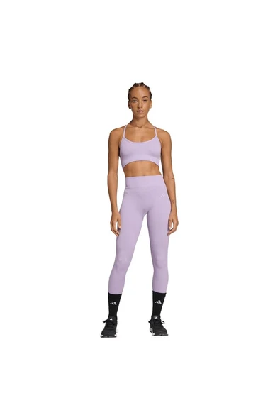 adidas  Kadın Mor  Atlet WE KNIT 1/1 L JY3509 - Resim 5