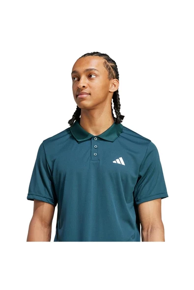 adidas  Erkek  Yeşil  Polo T-shirt FREELIFT POLO JW9848 - Resim 7