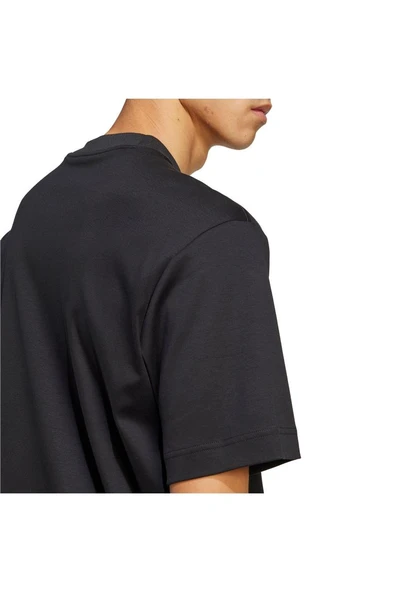 adidas  Erkek Siyah  T-shirt M CE TEE UPF JF3254 - Resim 6
