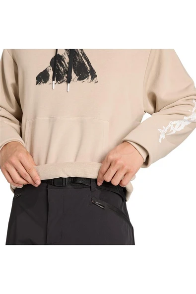 adidas Çocuk  Bej  Sweatshirt U SNOW HD JM6362 - Resim 5