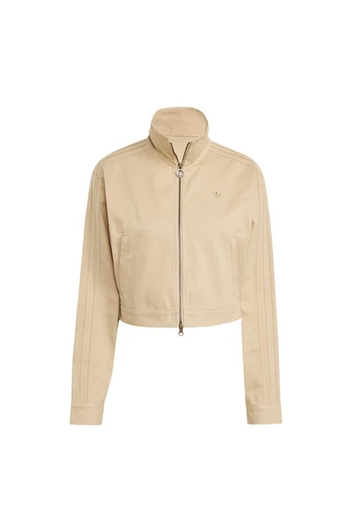adidas  Kadın  Bej  Ceket FB CROP TT JX7600 ürün görseli 1