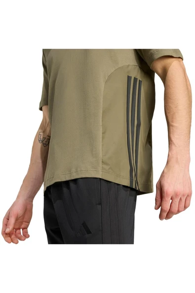 adidas  Erkek Yeşil  T-shirt M CT UTILITY T JM3906 - Resim 6