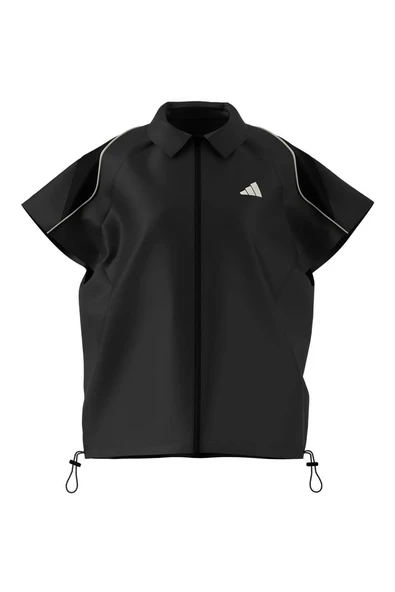 adidas  Kadın Siyah  Polo T-shirt W STADIUM COVER JL6889 - 7