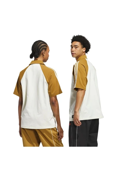 adidas Erkek  Bej  T-shirt Winter Shooter JM0513 - Resim 8