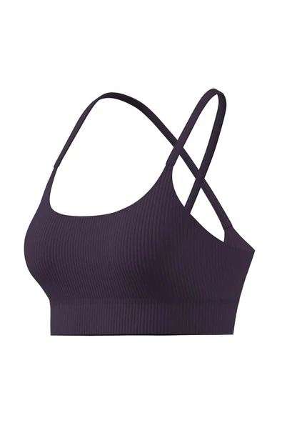 adidas Kadın Mor Sporcu Sütyeni ALL ME RIB LS JL5544 - 12