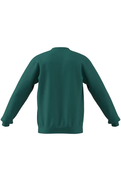adidas  Erkek Yeşil  Sweatshirt SNOW CREW KE2319 - Resim 8