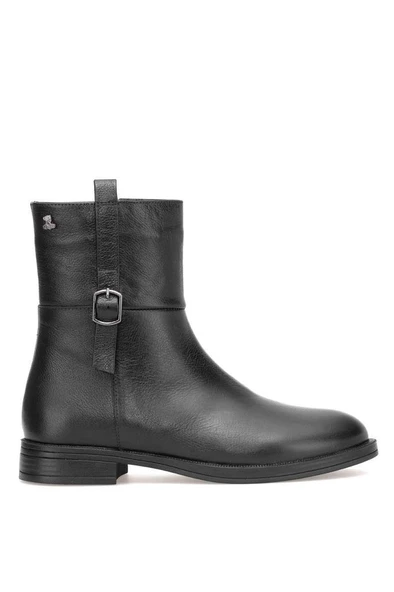 VENÜS 2552701K DÜZ TOPUK KLASİK DERİ KADIN BOT ürün görseli