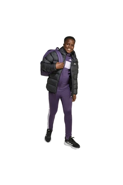 adidas  Çocuk Siyah  Mont J SD JKT JL7430 - Resim 4