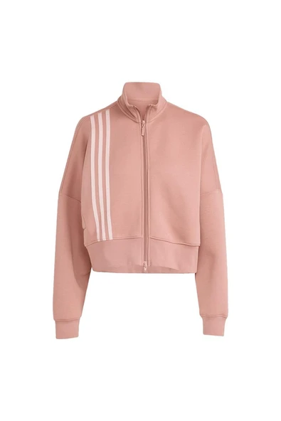 adidas Kadın  Pembe  Ceket 3 STRIPES ZIPUP JW3609 ürün görseli 1