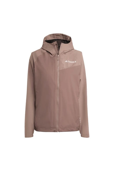 adidas Kadın  Kahverengi  Ceket W MT 2L RAIN JK JN0857 ürün görseli 1