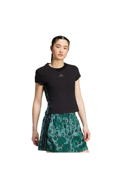 adidas Kadın Siyah T-shirt W AOP TEE JM1850 - 4