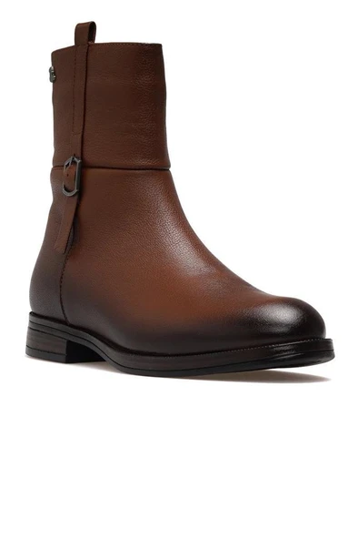 VENÜS 2552701K DÜZ TOPUK KLASİK DERİ KADIN BOT - Resim 8