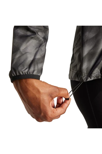 adidas  Kadın Gri  Ceket OTR AOP JKT W JL8701 - Resim 6