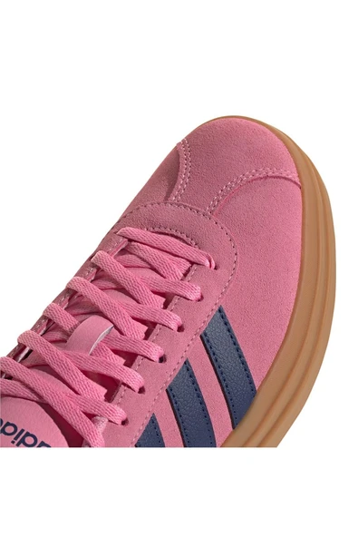 adidas Kadın  Pembe  Yürüyüş Ayakkabısı VL COURT BOLD JI1789 - Resim 8