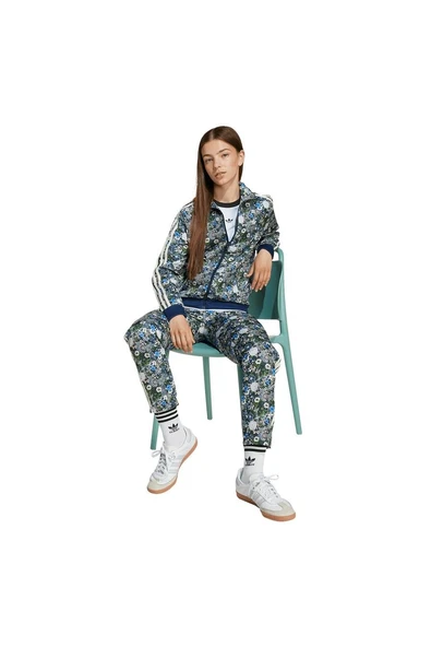 adidas  Çocuk Mavi  Ceket FIREBIRD TT JV7823 - Resim 4