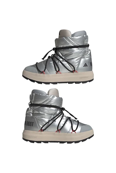 adidas Kadın  Gümüş  Bot ADIDAS X MOONBOOT ACE JQ7849 - Resim 10