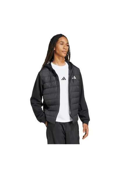 adidas Erkek  Siyah  Ceket ESS LD HYB HD J KA5251 - Resim 4