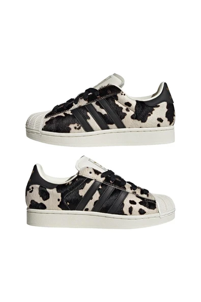 adidas Kadın  Siyah  Sneaker SUPERSTAR II W JP8164 - Resim 10