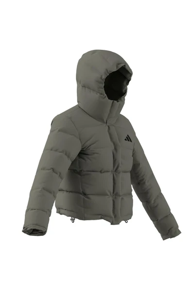 adidas Kadın  Yeşil  Mont W HELIONIC HD J JX3027 - Resim 8