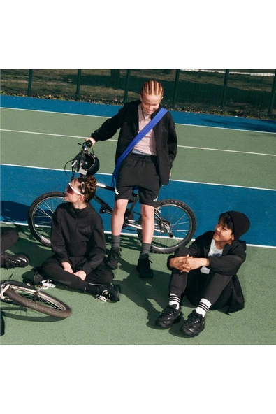 adidas Çocuk  Siyah  Ceket J Z.N.E.FZ JF2847 - Resim 10