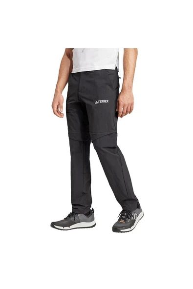 adidas Erkek  Siyah  Eşofman Altı MT ZIP OFF P IZ3320 - Resim 3