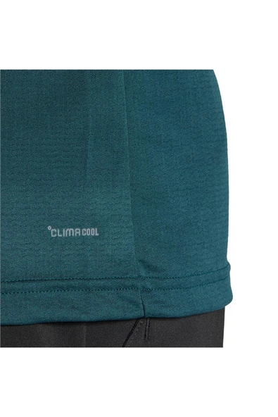 adidas  Erkek  Yeşil  Polo T-shirt FREELIFT POLO JW9848 - Resim 8