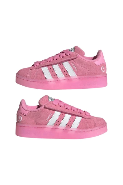 adidas Çocuk  Pembe  Sneaker CAMPUS 00s LED LIGHTS CF EL C JS1280 - Resim 11