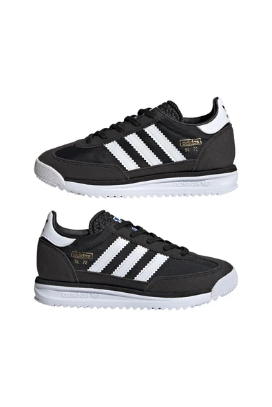 adidas Çocuk  Siyah  Sneaker SL 72 RS EL C IH2982 - Resim 10