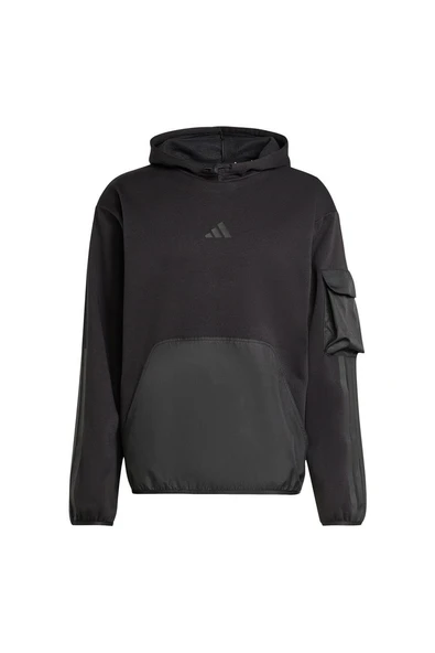 adidas Erkek  Siyah  Sweatshirt M CT UTILITY HD JM1484 ürün görseli 1