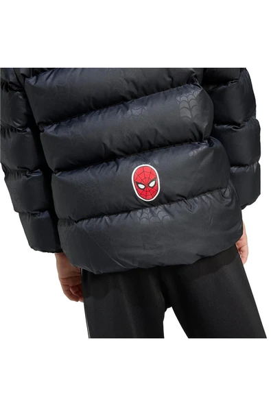 adidas  Çocuk  Siyah  Ceket LK MRVL SM JKT JM0810 - Resim 6