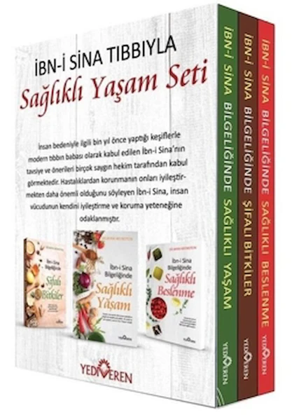 İbn-i Sina Tıbbıyla Sağlıklı Yaşam Seti / Delmira Weinstein / Yediveren Yayınları / 9786052693421 ürün görseli