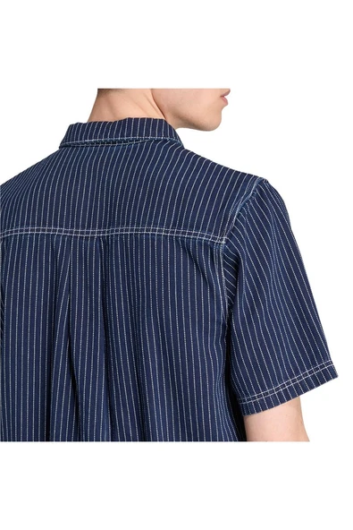 adidas Erkek  Mavi  Şort GRAPHIC LO SH JW0169 - Resim 4