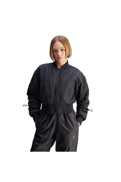 adidas  Kadın Siyah  Ceket aSMC SW BOM CRO JF6030 - Resim 2