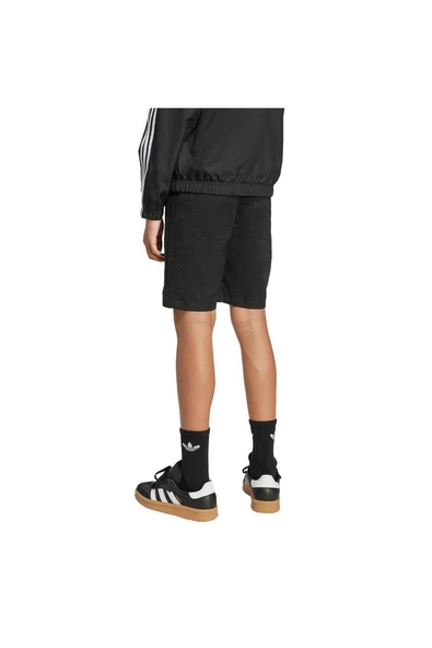 adidas Çocuk  Siyah  Şort TWILL SHORTS JX3887 - Resim 3