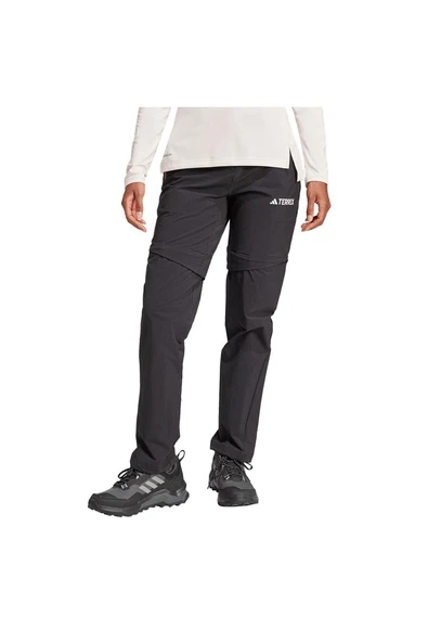 adidas Kadın  Siyah  Eşofman Altı W MT ZIP OFF P IZ3322 - Resim 3