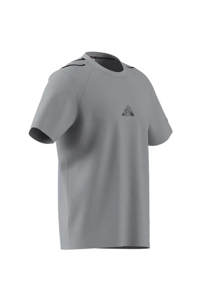 adidas  Erkek  Gri  T-shirt M T-S JL7963 - Resim 9