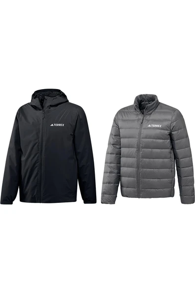 adidas Erkek  Siyah  Mont MT ESS 3IN1 D J KB2159 ürün görseli