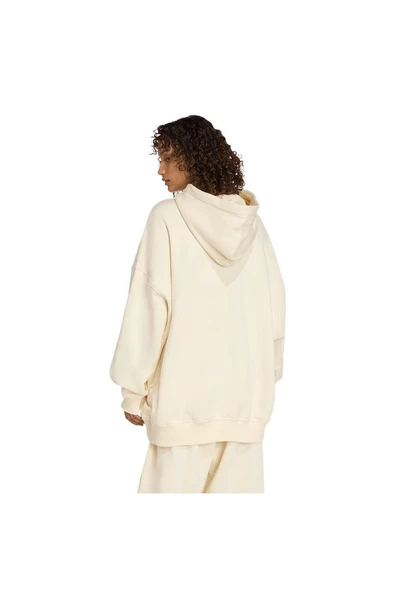 adidas Kadın  Beyaz  Sweatshirt ESS LIN HOODIE JX5495 - Resim 3