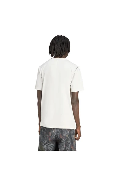 adidas Erkek  Beyaz  T-shirt GRFX TEE JY2760 - Resim 3