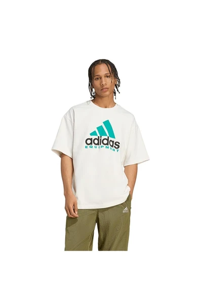adidas  Erkek  Beyaz  T-shirt EQT TEE JW9129 - 2