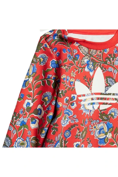 adidas  Bebek Kırmızı  Eşofman CREW SET JY3018 - 3