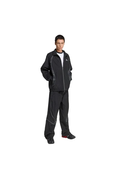 adidas Erkek  Siyah  Ceket ADILENIUM TG TT KF8519 - Resim 4