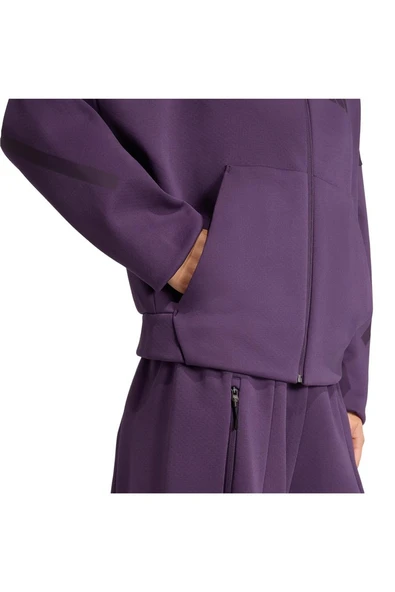 adidas Kadın  Mor  Ceket W Z.N.E. FZ KC4569 - Resim 6