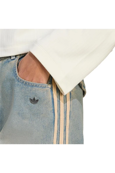 adidas Kadın  Mavi  Eşofman Altı P ESS DENIM PNT JY2868 - Resim 6