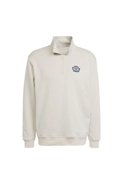 adidas  Erkek  Bej  Sweatshirt GRAPHIC HALF Z JX8172 ürün görseli 1