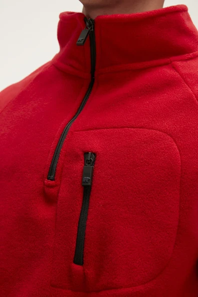 Bad Bear 19.02.21.006-C26 Husky Half Zip Erkek Polar - Resim 2