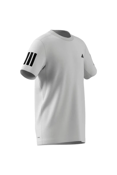 adidas  Çocuk  Beyaz  T-shirt B CLUB 3STR TEE JI9249 - Resim 9