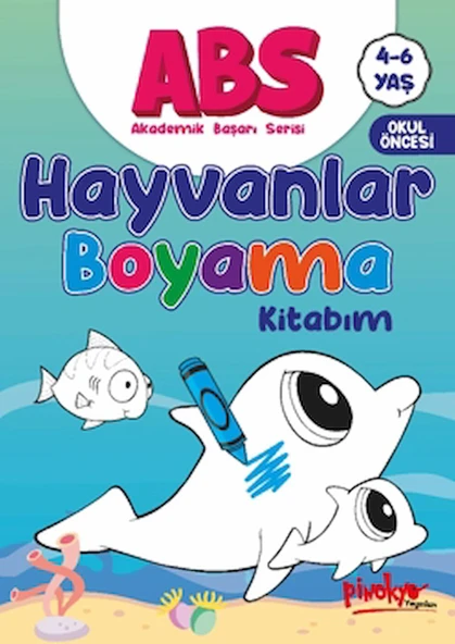 Pinokyo / Abs Hayvanlar Boyama Kitabım 4 - 6 Yaş ürün görseli