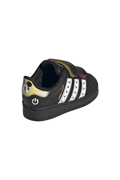 adidas Bebek  Siyah  Sneaker SUPERSTAR LED LIGHTS CF I JQ2806 - Resim 7