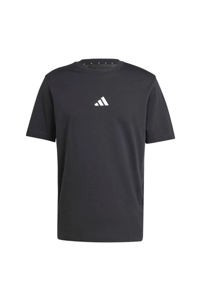 adidas  Erkek  Siyah  T-shirt M SL SJ T JE9024 - Resim 2